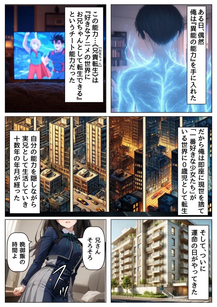 俺は大好きなリコリ●たきな のお兄ちゃんになる《セリフ有りCG版》〜《お兄ちゃんに転生》〜【『妹＆幼馴染』大好き商店（byハマダ殿下）】 無料エロ漫画（同人誌）サンプル画像001