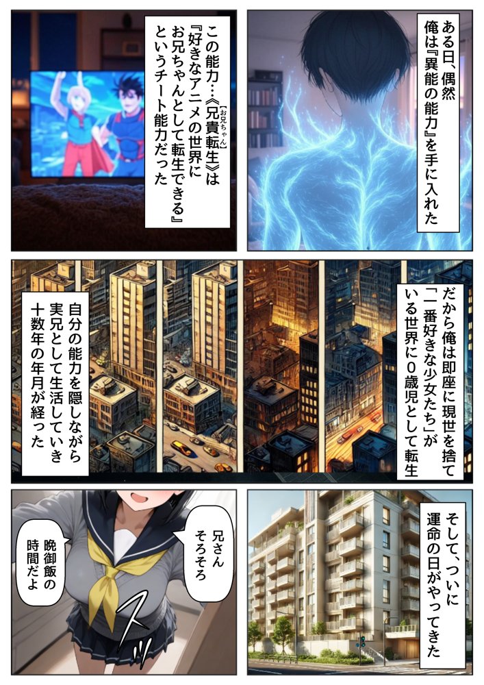 俺は大好きなSA〇直葉のお兄ちゃんになる《セリフ有りCG版》〜《お兄ちゃんに転生》〜【『妹＆幼馴染』大好き商店（byハマダ殿下）】 無料エロ漫画（同人誌）サンプル画像001
