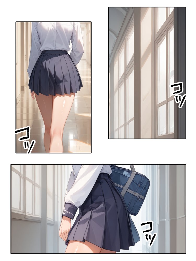 【コミック版】性処理学園〜性処理と転校生編〜【AOI】 無料エロ漫画（同人誌）サンプル画像001