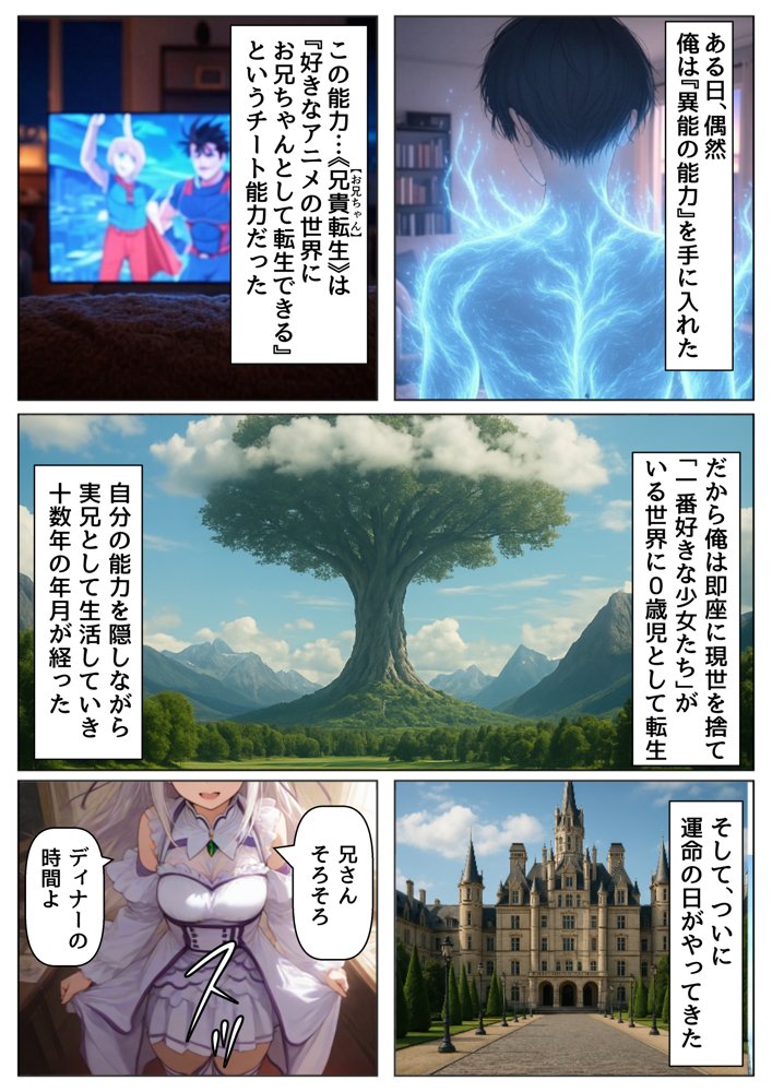 俺は大好きなリゼロのお兄ちゃんになる《セリフ有りCG版》〜《お兄ちゃんに転生》〜【『妹＆幼馴染』大好き商店（byハマダ殿下）】 無料エロ漫画（同人誌）サンプル画像003