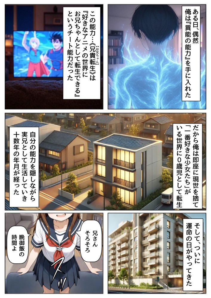俺は大好きな高木さんのお兄ちゃんになる《セリフ有りCG版》〜《お兄ちゃんに転生》〜【『妹＆幼馴染』大好き商店（byハマダ殿下）】 無料エロ漫画（同人誌）サンプル画像001