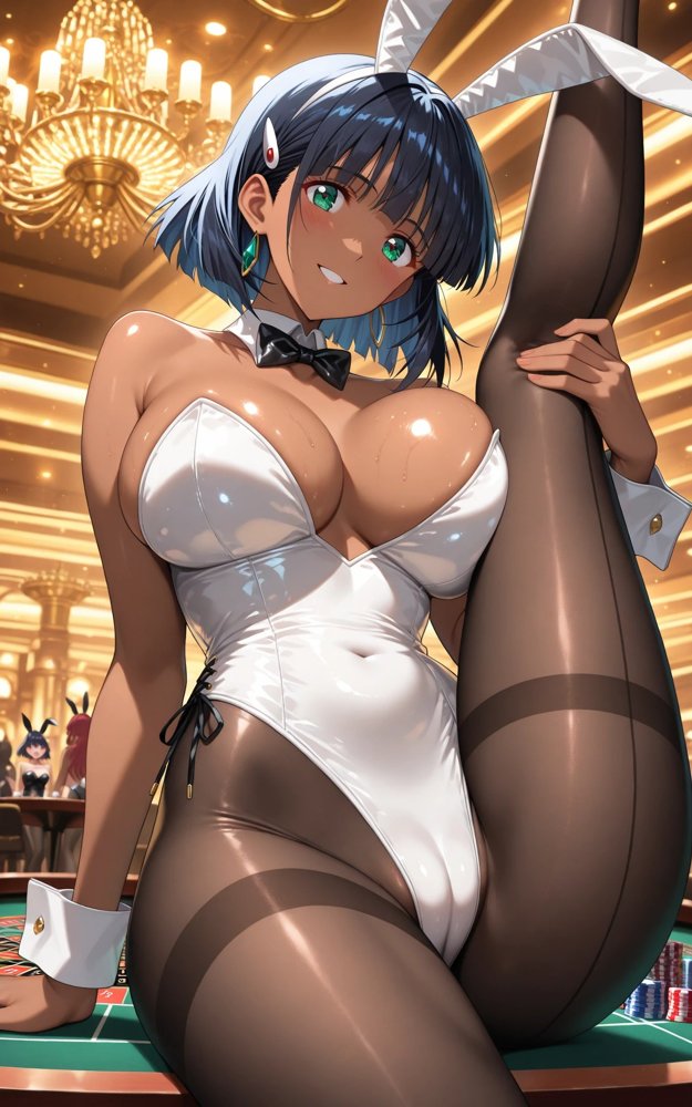 【発情美少女】ふしぎ☆海のナディア バニーガール編【画像生成マン】 hitomi無料エロ漫画（同人誌）サンプル画像005