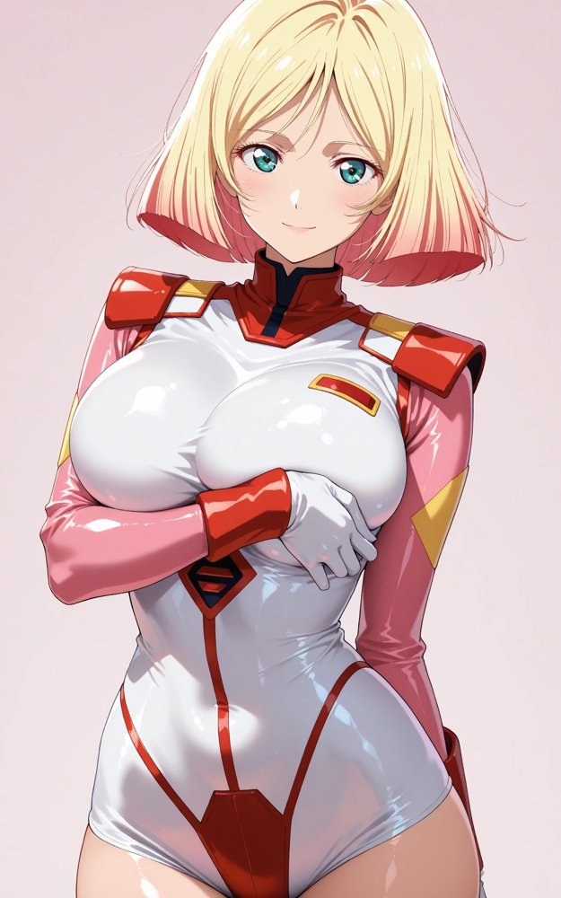 【発情美少女】機動戦士ガ☆ダム セイラ ☆ス編【画像生成マン】 hitomi無料エロ漫画（同人誌）サンプル画像011