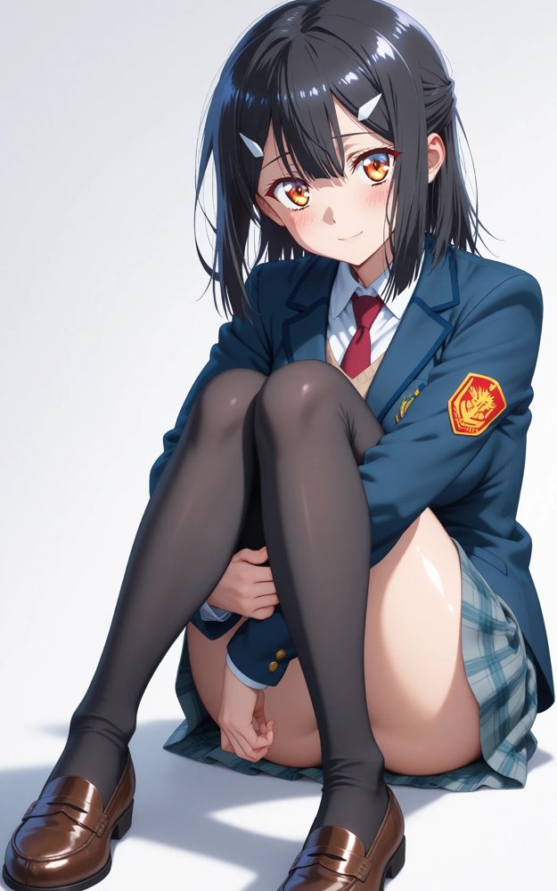 【発情ヒロイン】プリ〇マ☆イリヤ  美遊・エー〇ルフェルト  制服編【画像生成マン】 hitomi無料エロ漫画（同人誌）サンプル画像019
