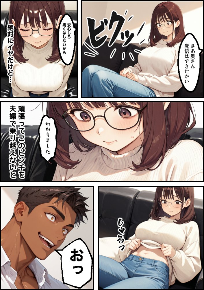 ボクの妻がAV女優にされて開花した話【もみじもみもみ工房】 エロ同人誌画像 004