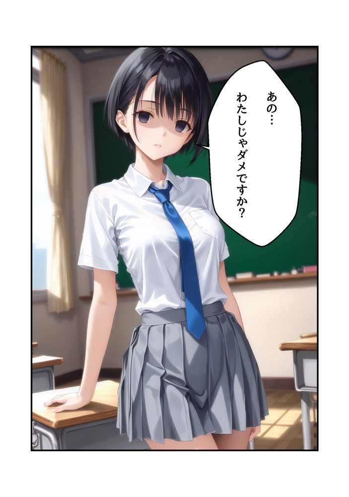 わたしじゃダメですか？【美】 エロ同人誌画像 004