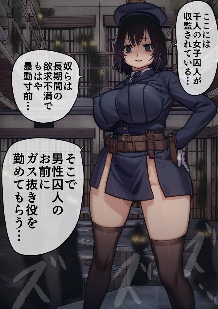 【AIリマスター】監獄玩具〜性処理係として女子刑務所に収監された僕〜【搾精研究所】 無料エロ漫画（同人誌）サンプル画像012