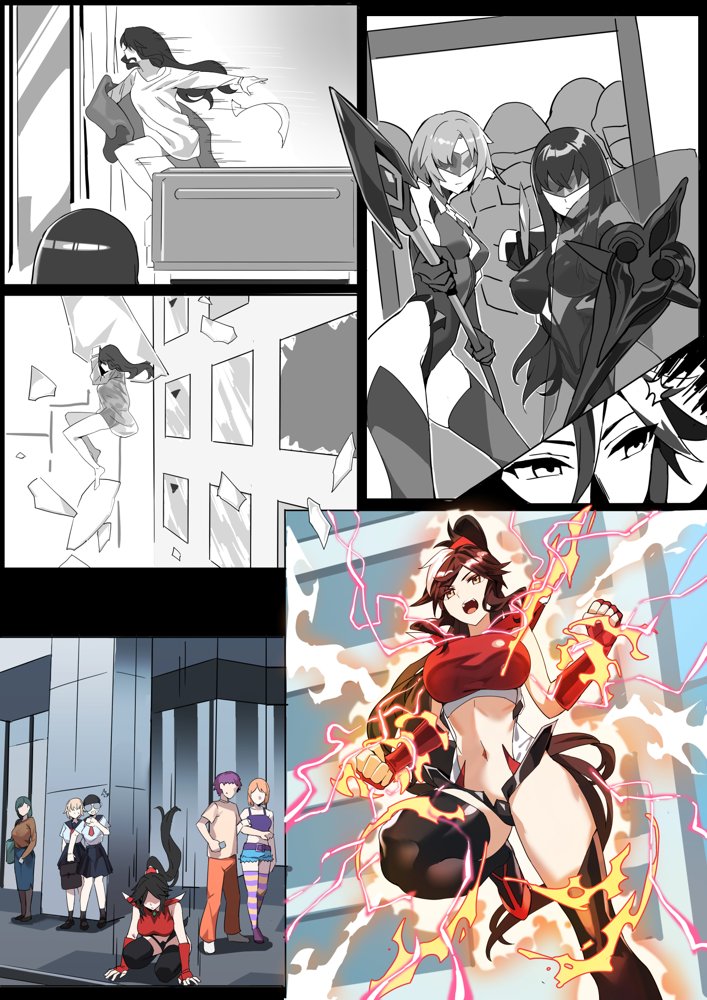 【基本CG100＋】変身戦姫・バッドステータスの侵食【風の奴●】 エロ同人誌画像 086