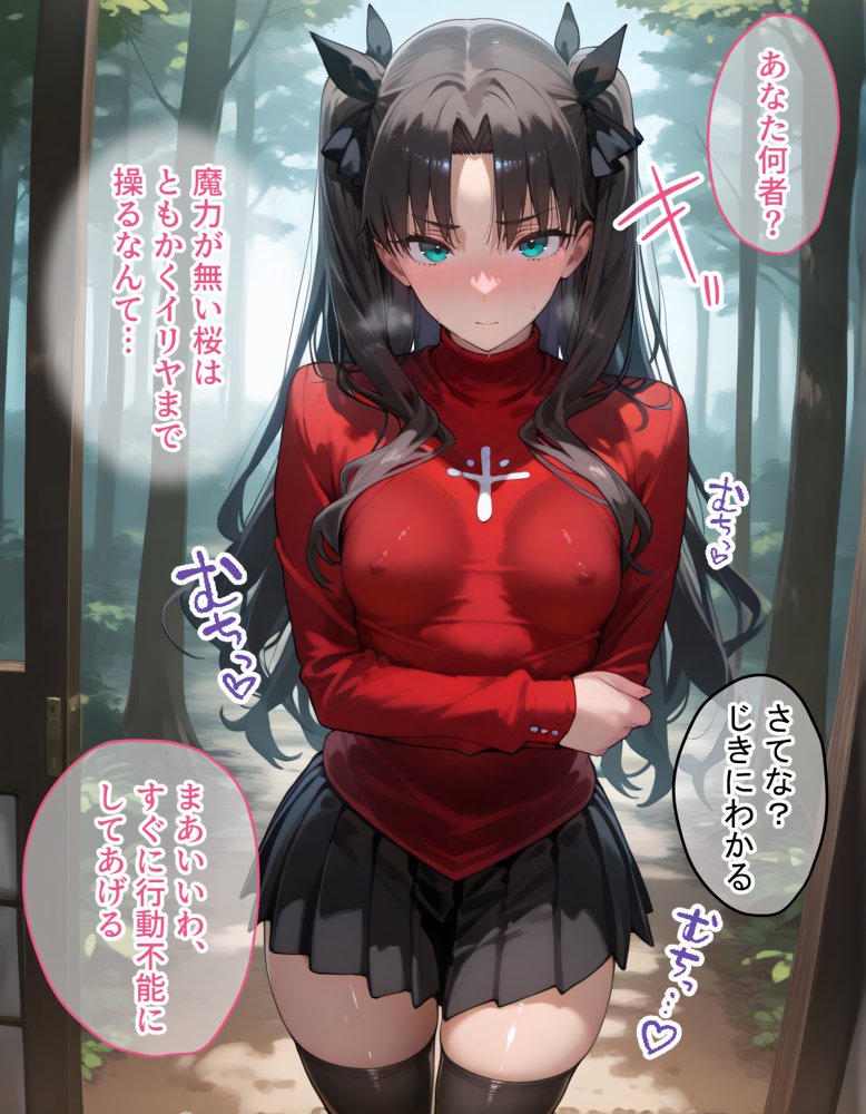 淫紋おじさんがFateヒロインを堕とし孕ませる話【完堕師】 無料エロ漫画（同人誌）サンプル画像001