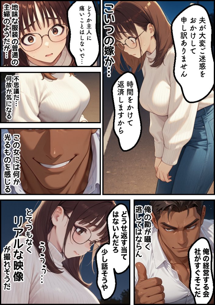 ボクの妻がAV女優にされて開花した話【もみじもみもみ工房】 エロ同人誌画像 023