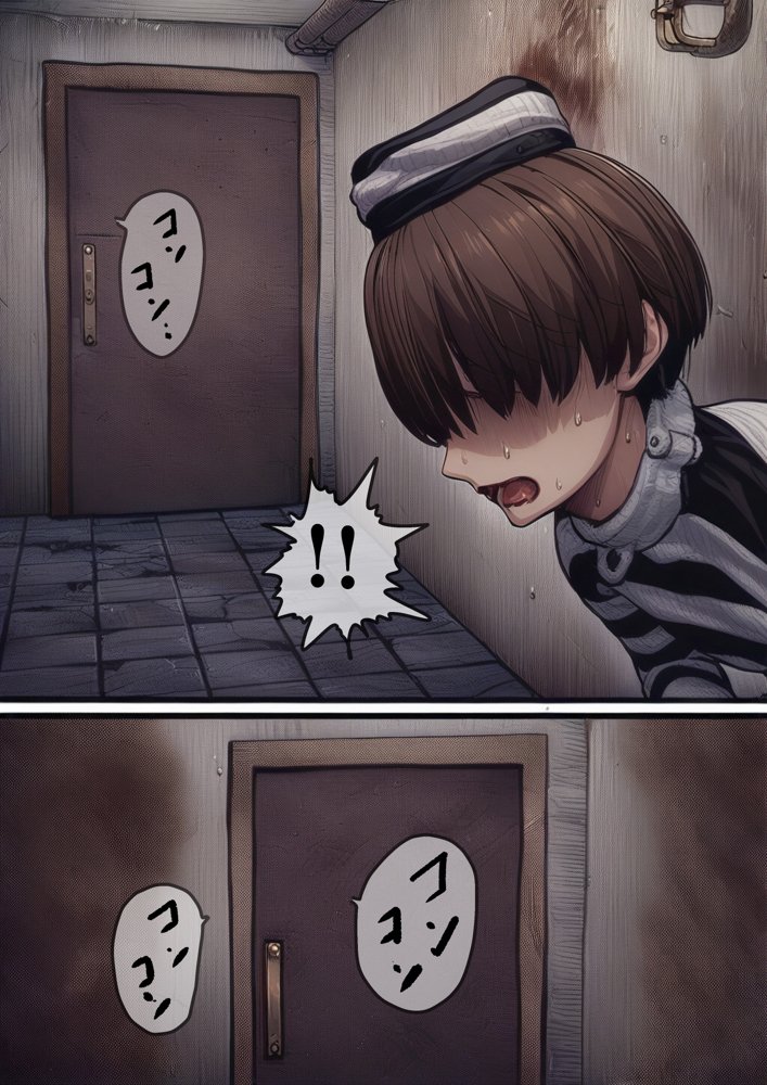【AIリマスター】監獄玩具〜性処理係として女子刑務所に収監された僕〜【搾精研究所】 無料エロ漫画（同人誌）サンプル画像030
