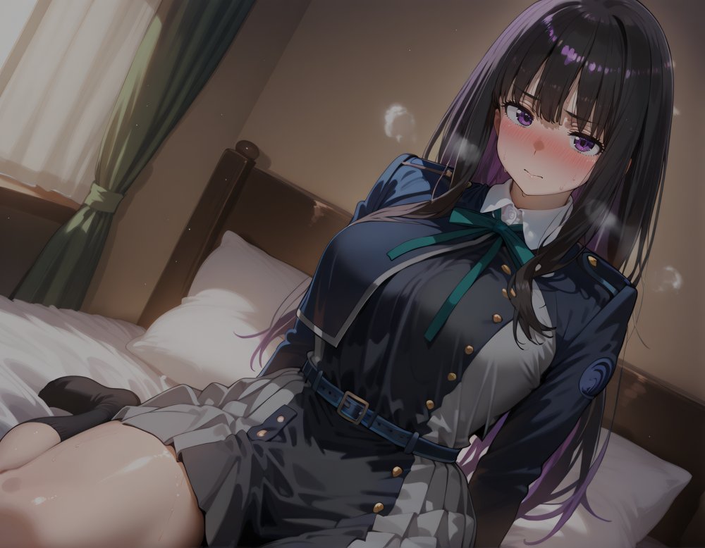 コスプレ緊縛シチュの千束とたきなに無責任膣内出ししまくる話【まいすたーK】 無料エロ漫画（同人誌）サンプル画像019