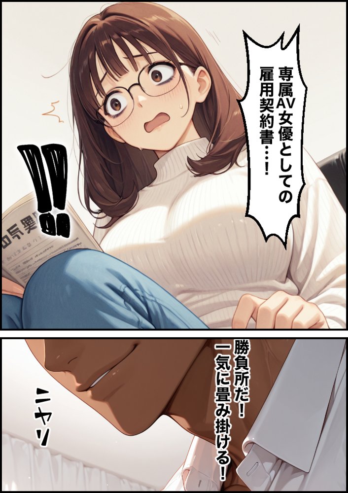 ボクの妻がAV女優にされて開花した話【もみじもみもみ工房】 エロ同人誌画像 056