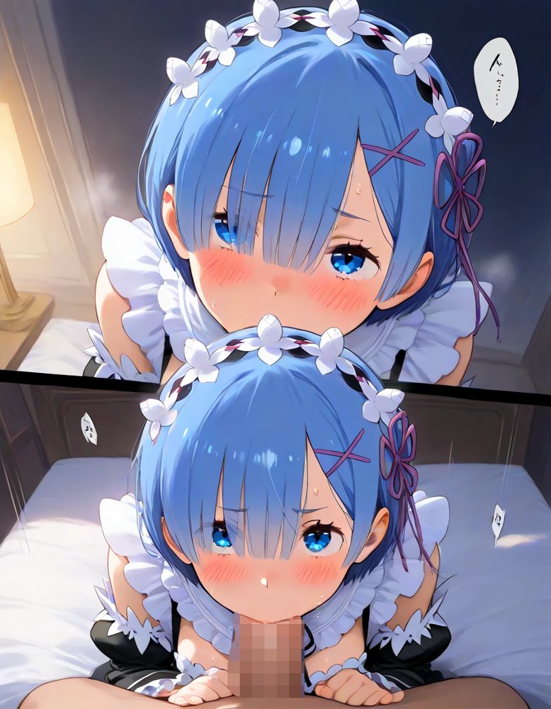 俺は大好きなリゼロのお兄ちゃんになる《セリフ有りCG版》〜《お兄ちゃんに転生》〜【『妹＆幼馴染』大好き商店（byハマダ殿下）】 無料エロ漫画（同人誌）サンプル画像057