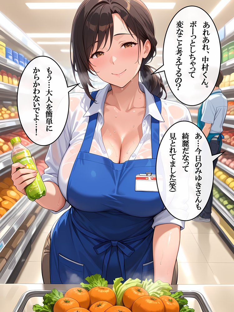 バイト先の人妻と子宮で不倫〜くれぐれもバレないよう俺の言うこと聞いてくださいね？〜【ぱにっく天国】 エロ同人誌画像 024