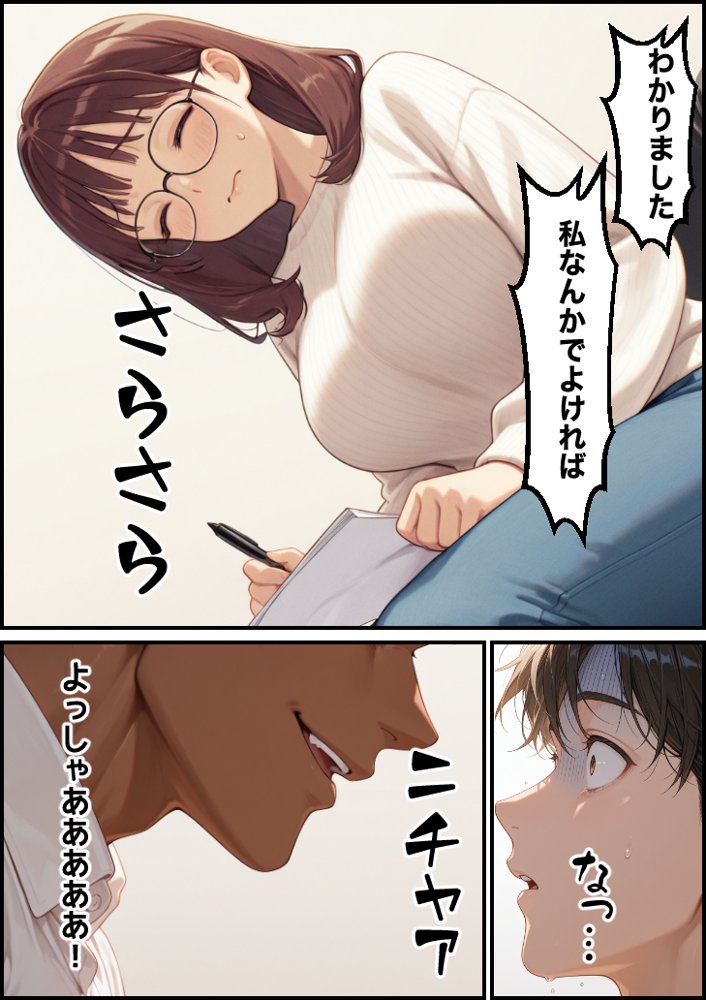 ボクの妻がAV女優にされて開花した話【もみじもみもみ工房】 エロ同人誌画像 078