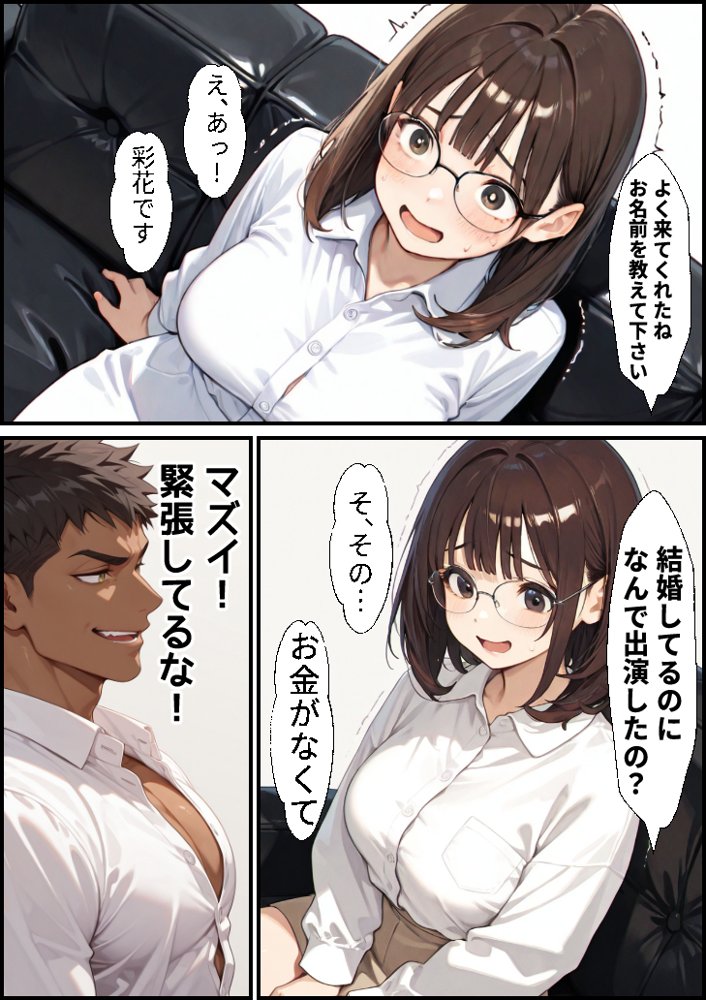 ボクの妻がAV女優にされて開花した話【もみじもみもみ工房】 エロ同人誌画像 084