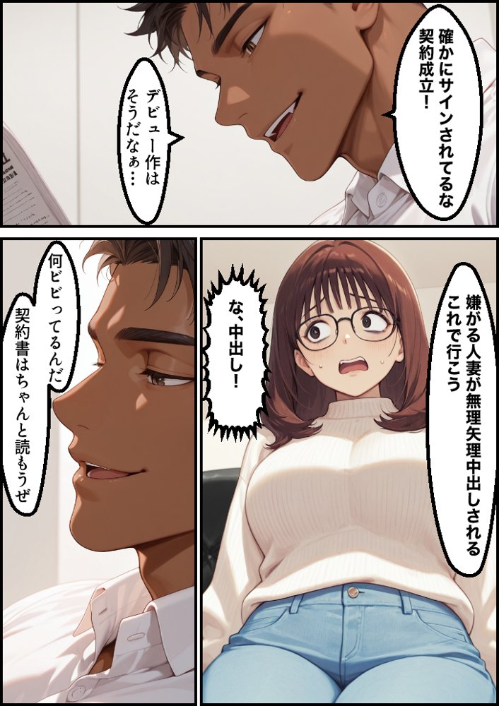 ボクの妻がAV女優にされて開花した話【もみじもみもみ工房】 エロ同人誌画像 085