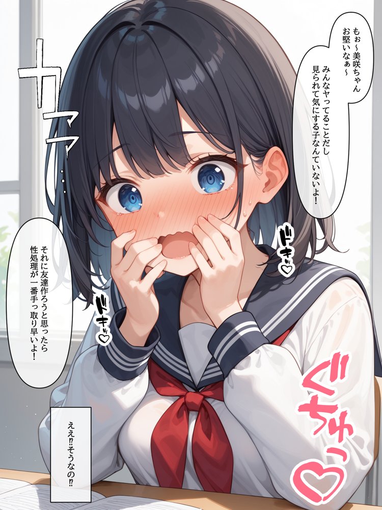 【コミック版】性処理学園〜性処理と転校生編〜【AOI】 無料エロ漫画（同人誌）サンプル画像050