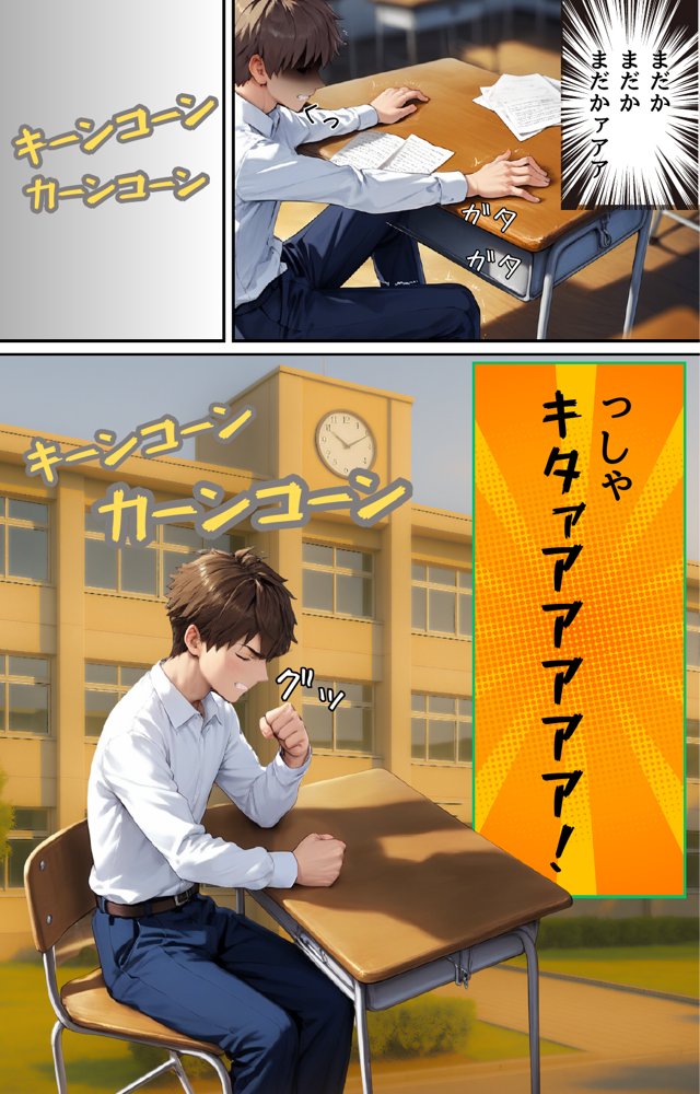 【悲報】俺の最愛の人がオヤジに〇〇されてまさかの俺は無事（？）クールギャルに搾り取られました。【くりきんとん】 無料エロ漫画（同人誌）サンプル画像012