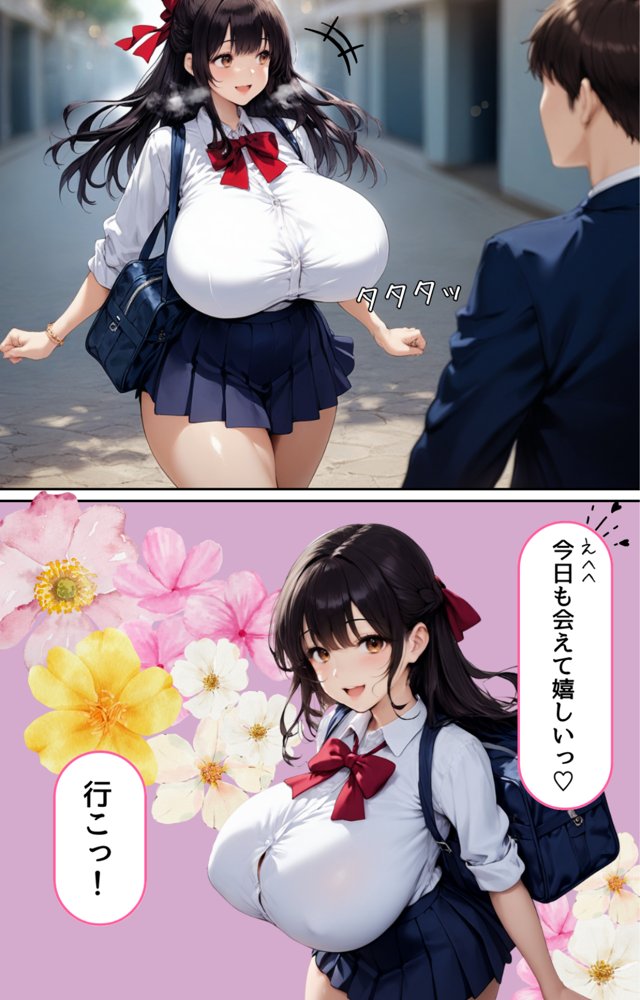 【悲報】俺の最愛の人がオヤジに〇〇されてまさかの俺は無事（？）クールギャルに搾り取られました。【くりきんとん】 無料エロ漫画（同人誌）サンプル画像032