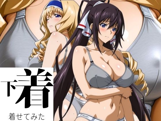 あの下着を着せてみた。 ほ〇き＆セ〇リア【ぶるん】
