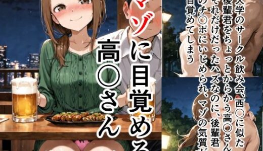 マゾに目覚める高〇さん【てふろん加工】