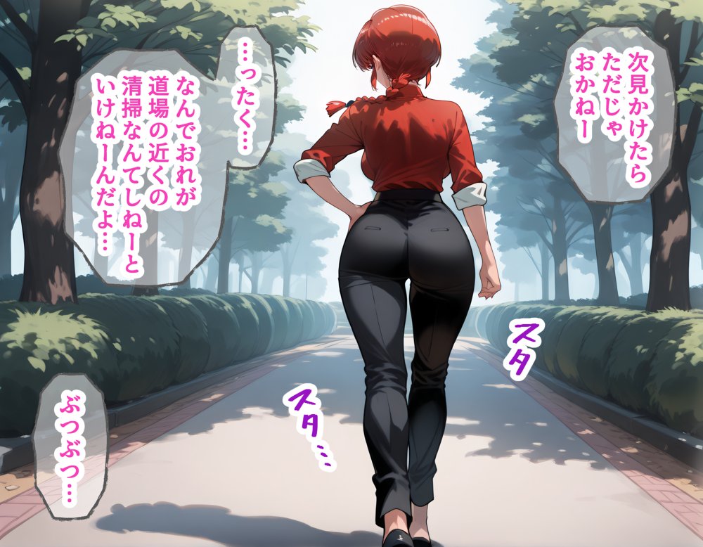 タバコを注意しただけなのに らんま1/2 らんま編【きぷろす】 hitomi無料エロ漫画（同人誌）サンプル画像028