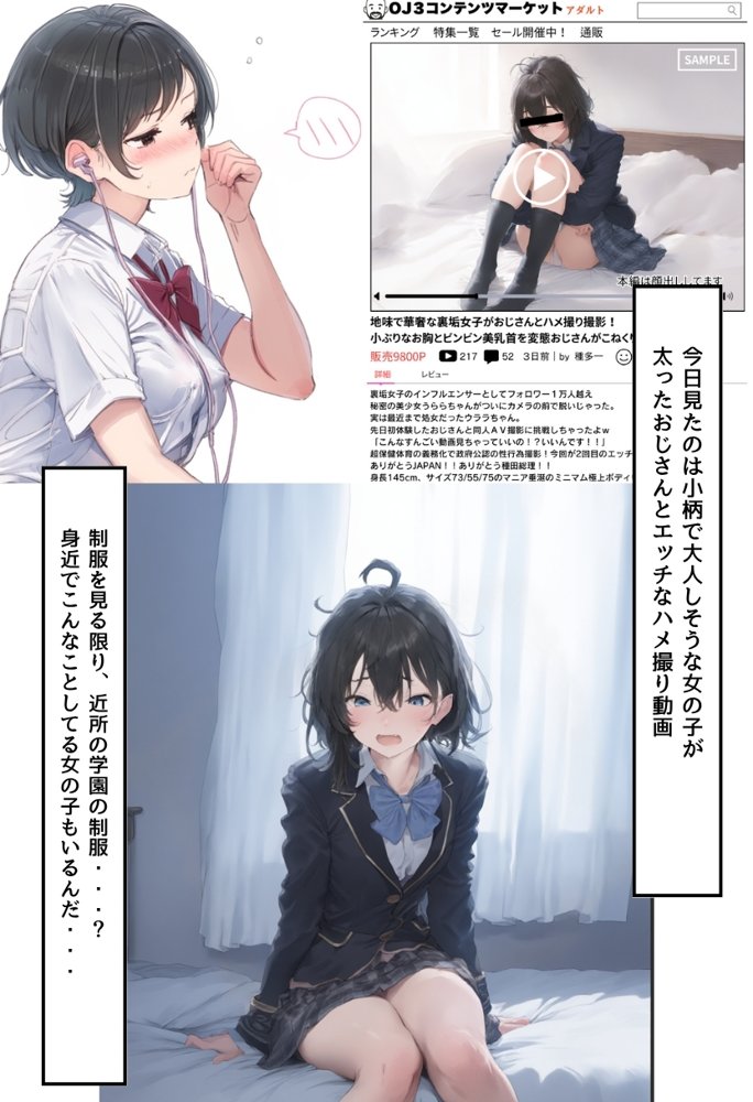 おじさん限定マッチングアプリ【おじ恋】で処女捧げちゃいました。【種付け出版】 無料エロ漫画（同人誌）サンプル画像006