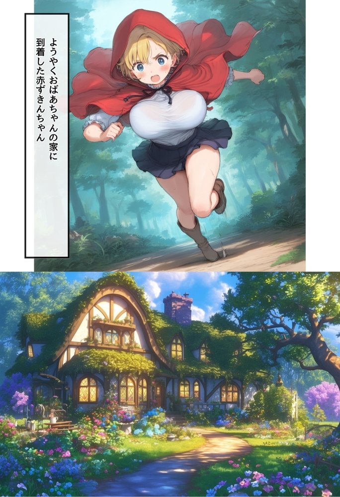 【世界種付劇場】おじさんが狼の赤ずきんちゃん【種付け出版】 無料エロ漫画（同人誌）サンプル画像028
