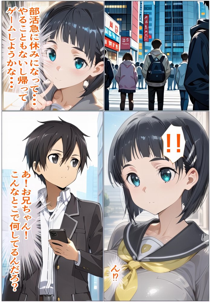 『限定割引』黒の剣士の三角関係〜めちゃくちゃに抱かれたいアスナ・兄のSEXを聞いて発情する直葉〜【東京アキバ同人倶楽部】 hitomi無料エロ漫画（同人誌）サンプル画像011