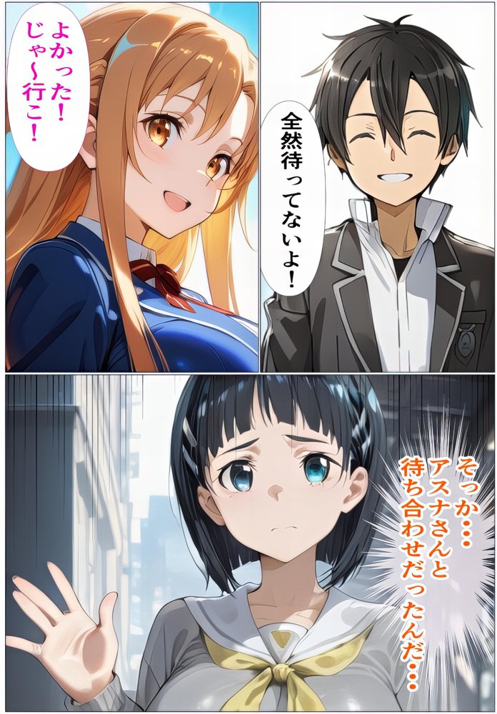 『限定割引』黒の剣士の三角関係〜めちゃくちゃに抱かれたいアスナ・兄のSEXを聞いて発情する直葉〜【東京アキバ同人倶楽部】 hitomi無料エロ漫画（同人誌）サンプル画像026
