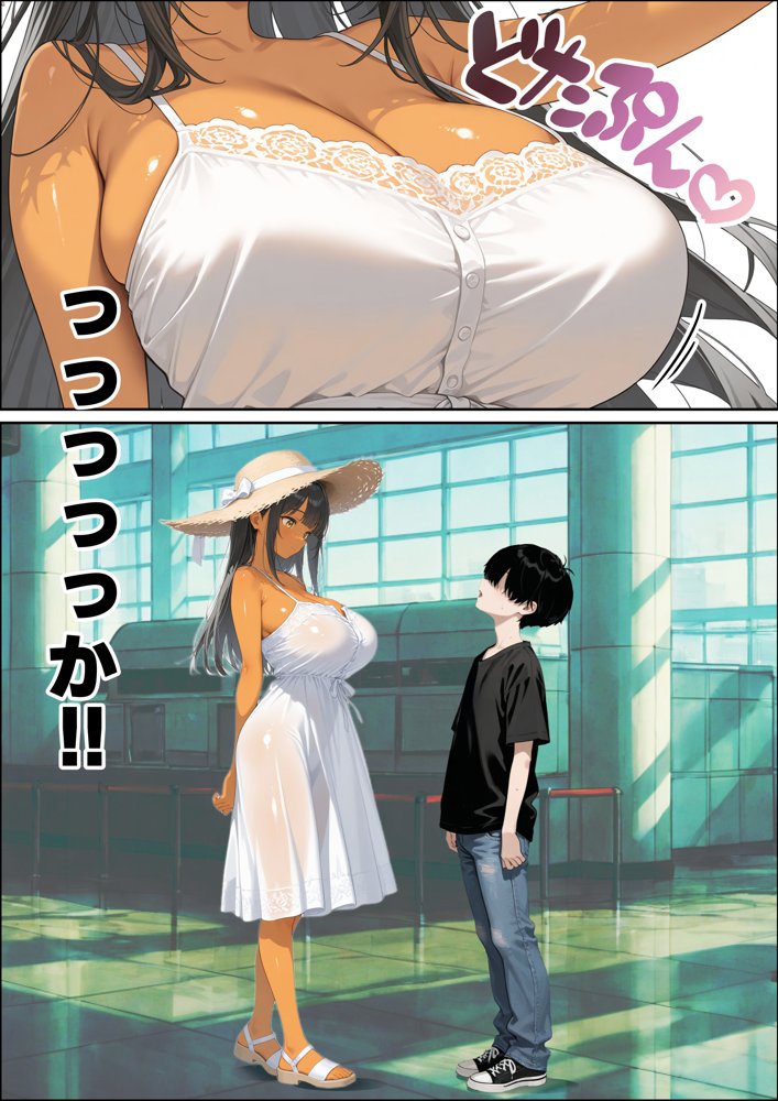 いとこのメス〇キがデカすぎる！〜力でもHでもわからされてます〜【メスガキっ娘ぐらし。】 hitomi無料エロ漫画（同人誌）サンプル画像004