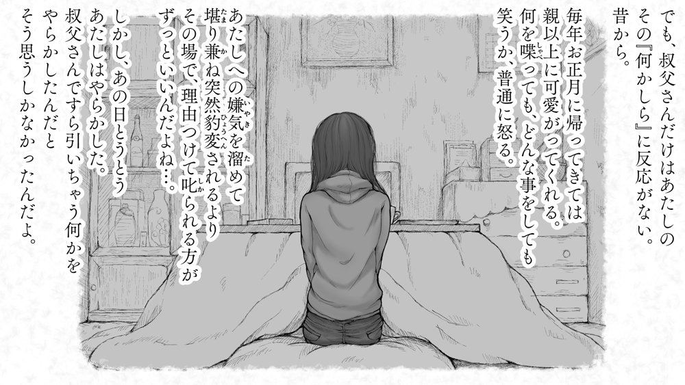 炬燵と姪と、冬の夜。2【あん♪あん♪食堂】 無料エロ漫画（同人誌）サンプル画像056