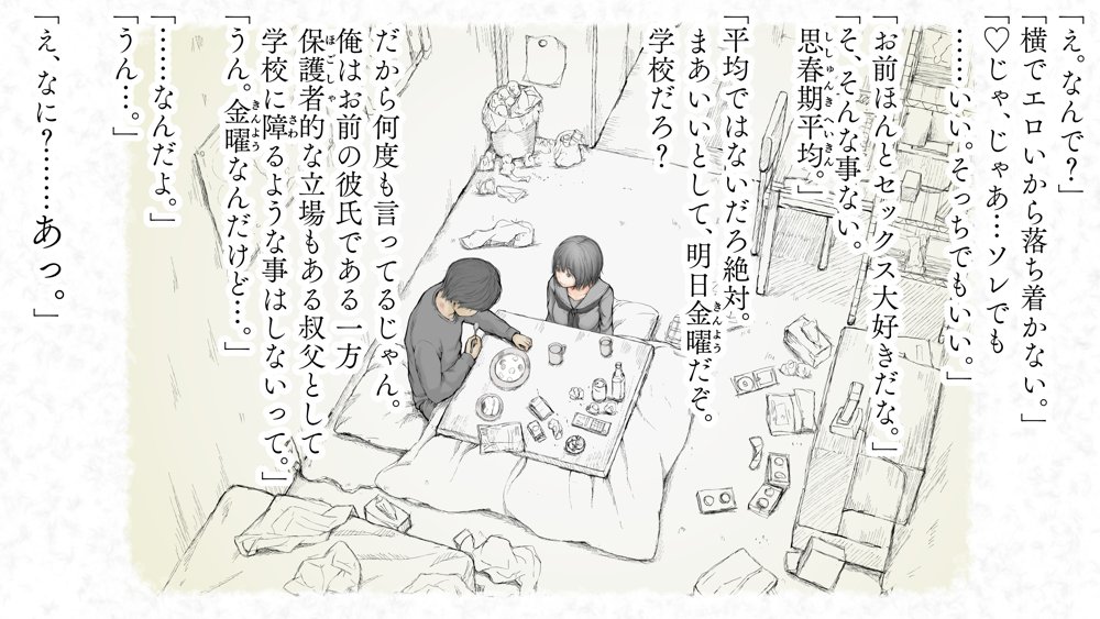 炬燵と姪と、冬の夜。2【あん♪あん♪食堂】 無料エロ漫画（同人誌）サンプル画像081