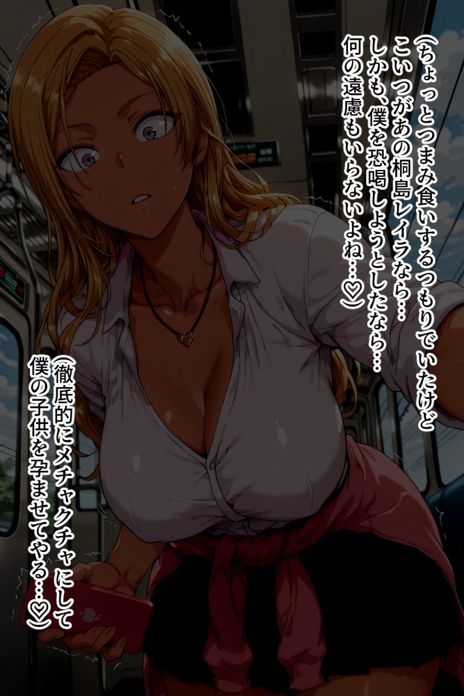 僕の催●ハーレム2.5 〜僕をいじめていた生意気巨乳黒ギャルに催●かけて復讐中出し〜【ひげんじつ倶楽部】 無料エロ漫画（同人誌）サンプル画像033