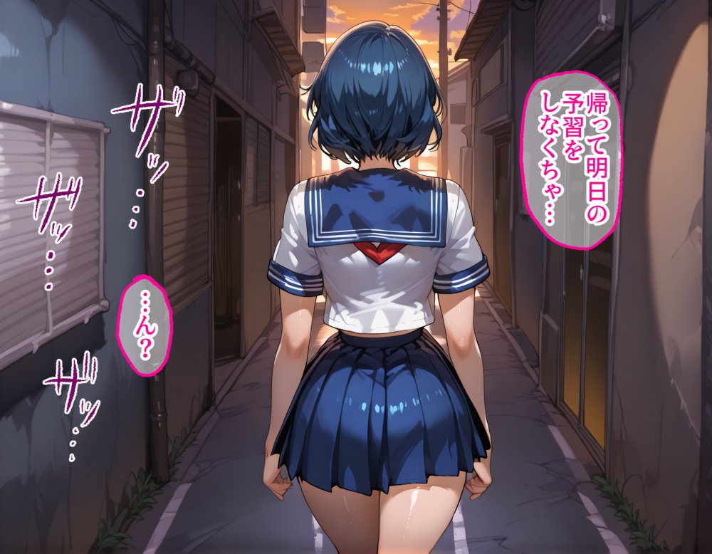 タバコを注意しただけなのに  セーラームーン  水野亜美編【完堕師】 無料エロ漫画（同人誌）サンプル画像006