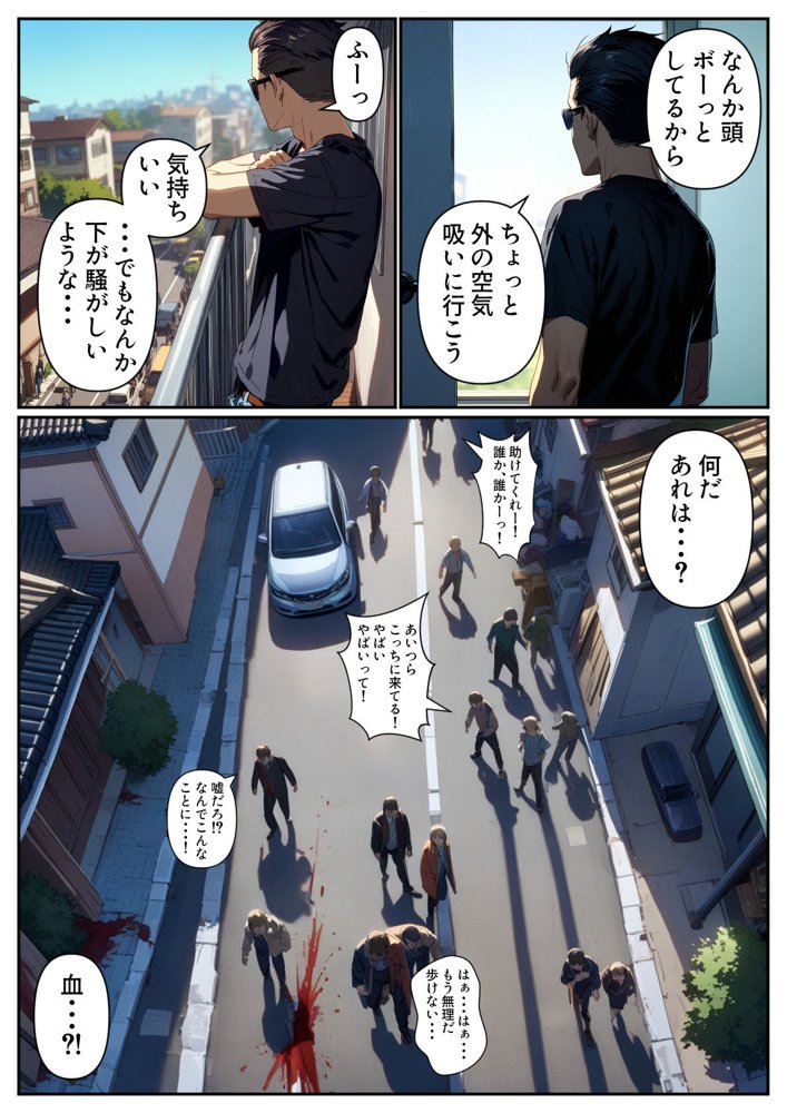 ゾンビがあふれる世界で俺だけゲームスキルが使える【パルテノンの宴】 無料エロ漫画（同人誌）サンプル画像006