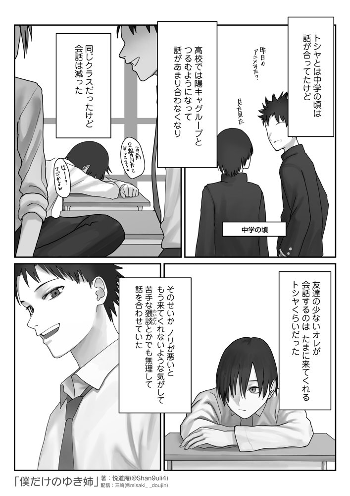 僕だけのゆき姉【三崎】 hitomi無料エロ漫画（同人誌）サンプル画像009