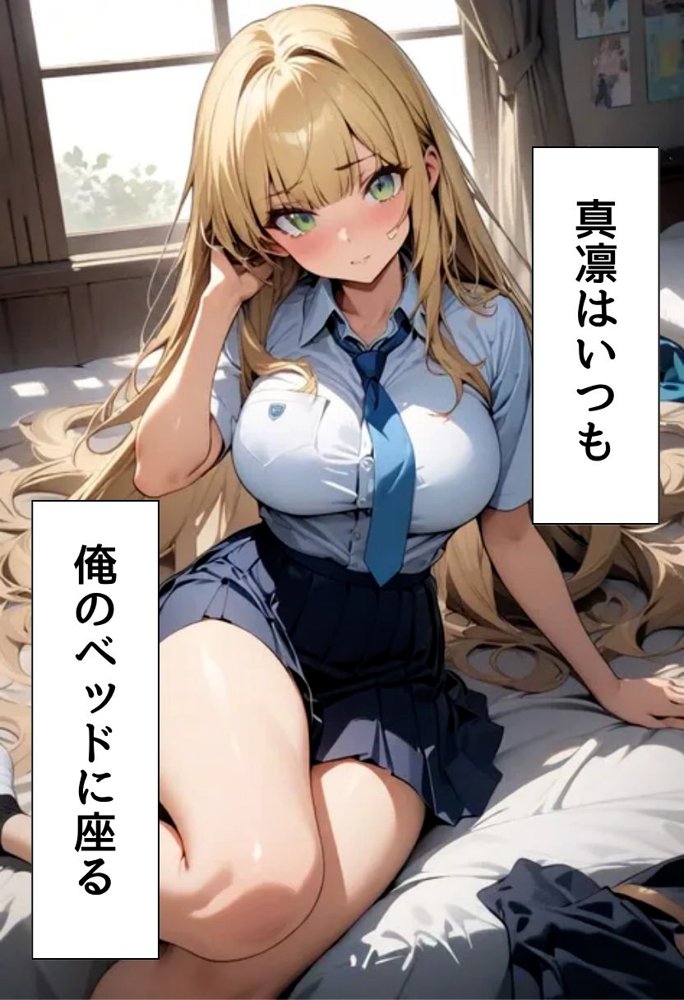 仲良し爆乳同級生と初えっちする話【にじいろ☆がーるず】 無料エロ漫画（同人誌）サンプル画像004