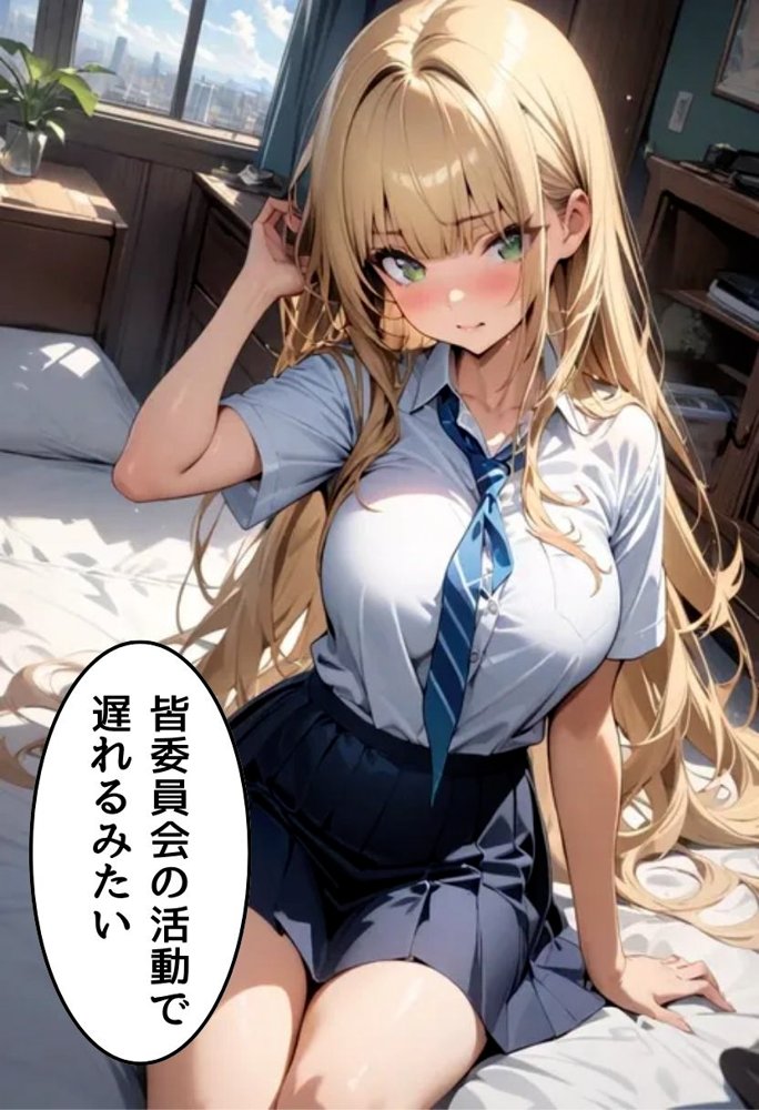 仲良し爆乳同級生と初えっちする話【にじいろ☆がーるず】 無料エロ漫画（同人誌）サンプル画像006