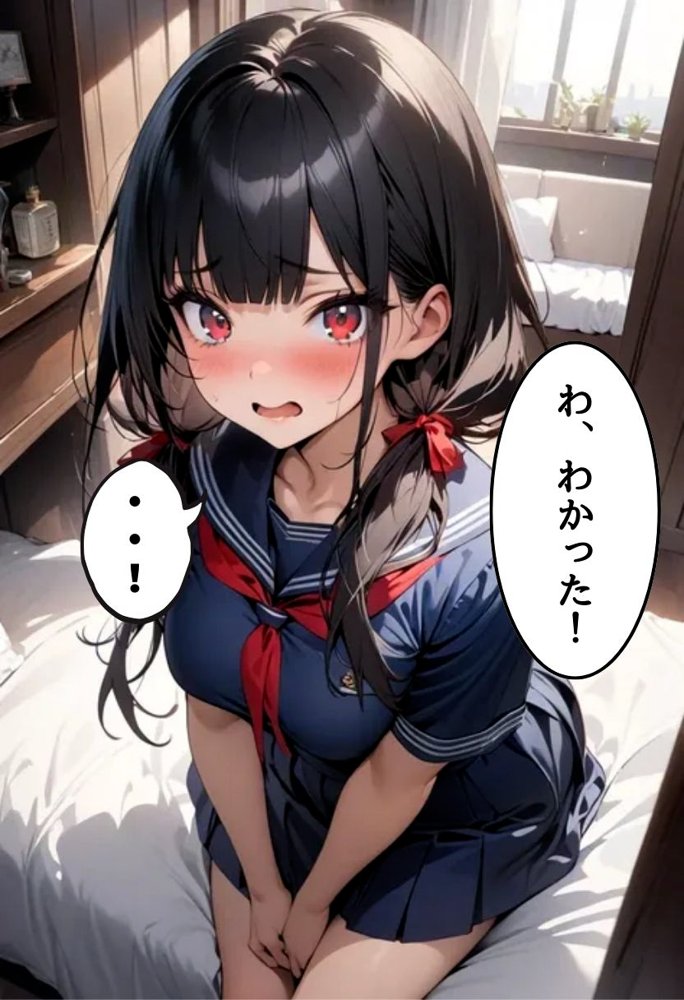 転校生の妹とえっちした話【にじいろ☆がーるず】 エロ同人誌画像 035