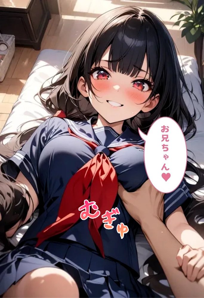 転校生の妹とえっちした話【にじいろ☆がーるず】 エロ同人誌画像 052