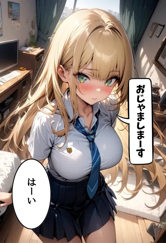 仲良し爆乳同級生と初えっちする話【にじいろ☆がーるず】 無料エロ漫画（同人誌）サンプル画像023