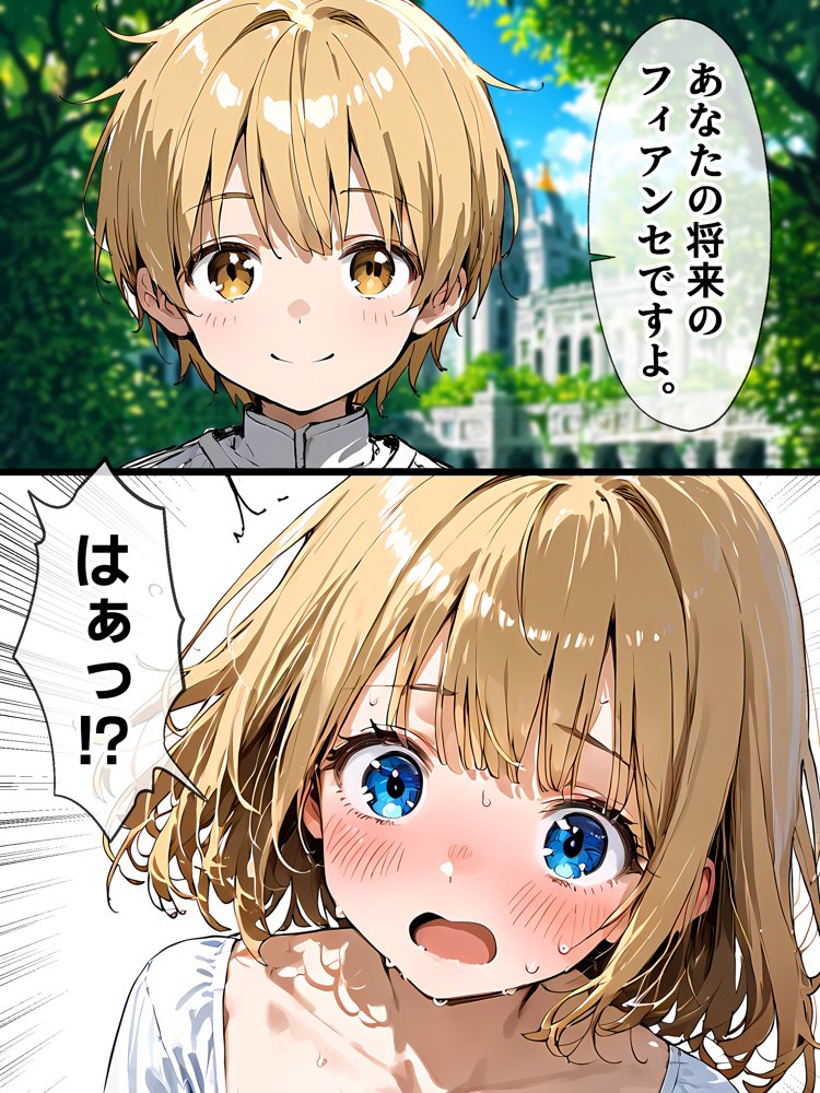 転生して王女になったオレが恋をするなんて！？【晴天艦】 エロ同人誌画像 003