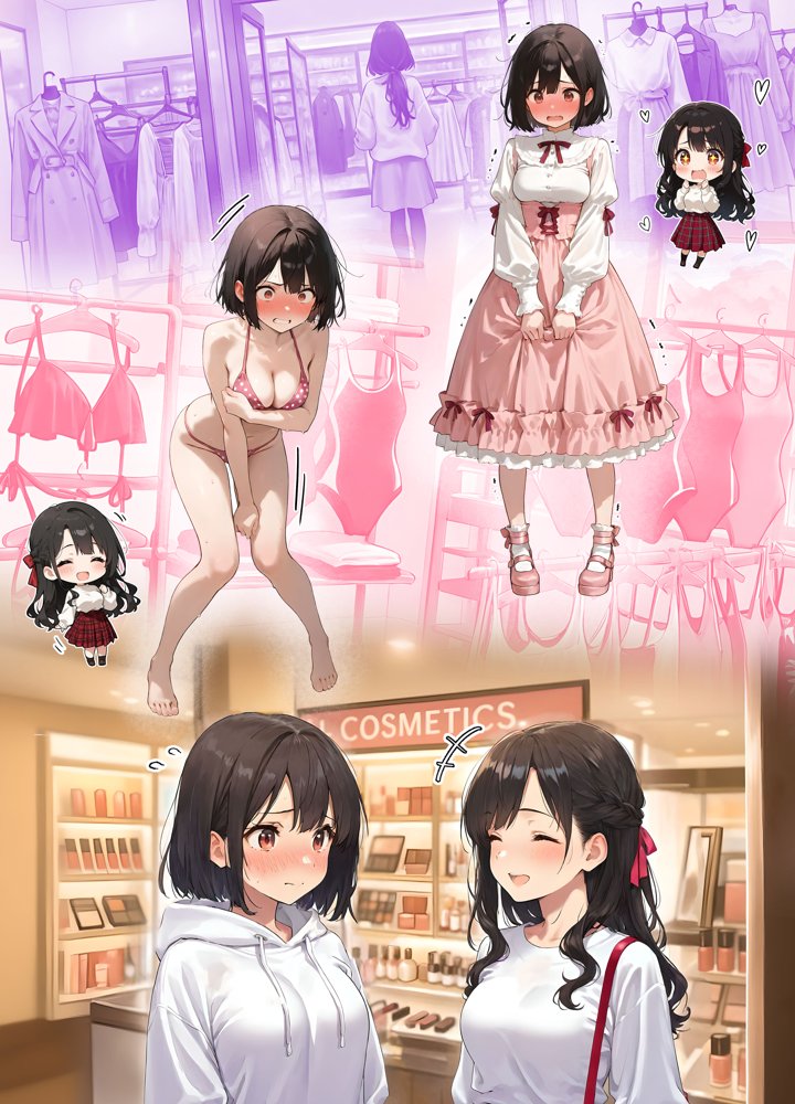 女体化したオレが清楚系ビッチの妹のせいでチャラ男に強●メス堕ち【晴天艦】 無料エロ漫画（同人誌）サンプル画像011