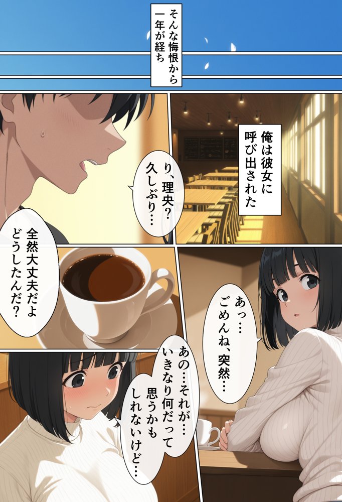 種無しの夫に代わって幼馴染と子作りする話【まんじゅしゃ】 hitomi無料エロ漫画（同人誌）サンプル画像010