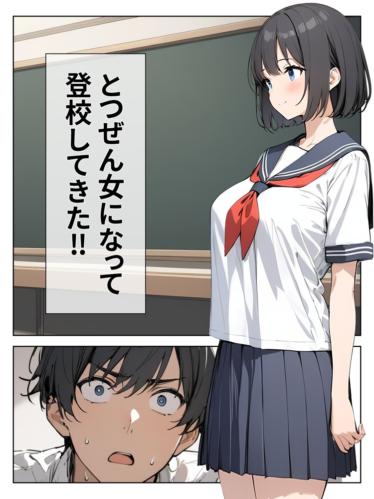 女になった親友をセフレにしてみた！！【晴天艦】 エロ同人誌画像 005