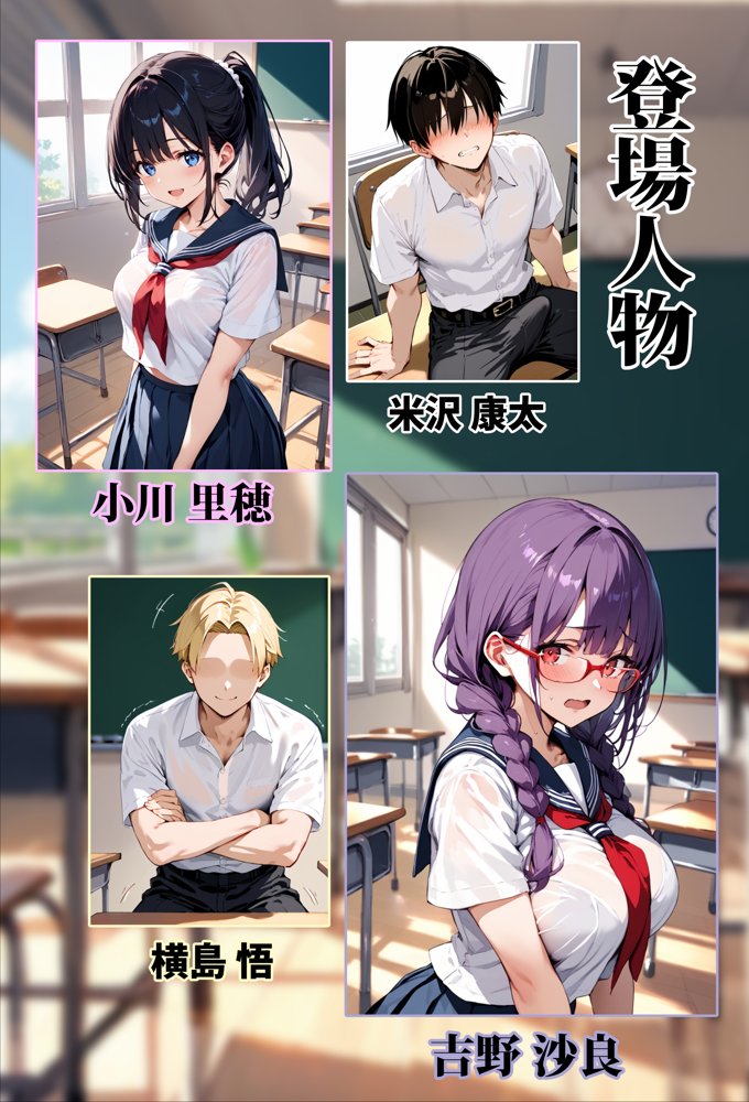 ずっと好きだった女の子に彼氏がいたので、女友達にマ〇コを貸してもらった件【エロマンガールズ】 エロ同人誌画像 032