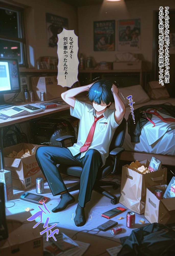 フラれた腹いせに問答無用の徹底破壊【Kaleidoscope】 無料エロ漫画（同人誌）サンプル画像040